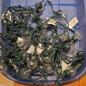 White Holiday String Lights